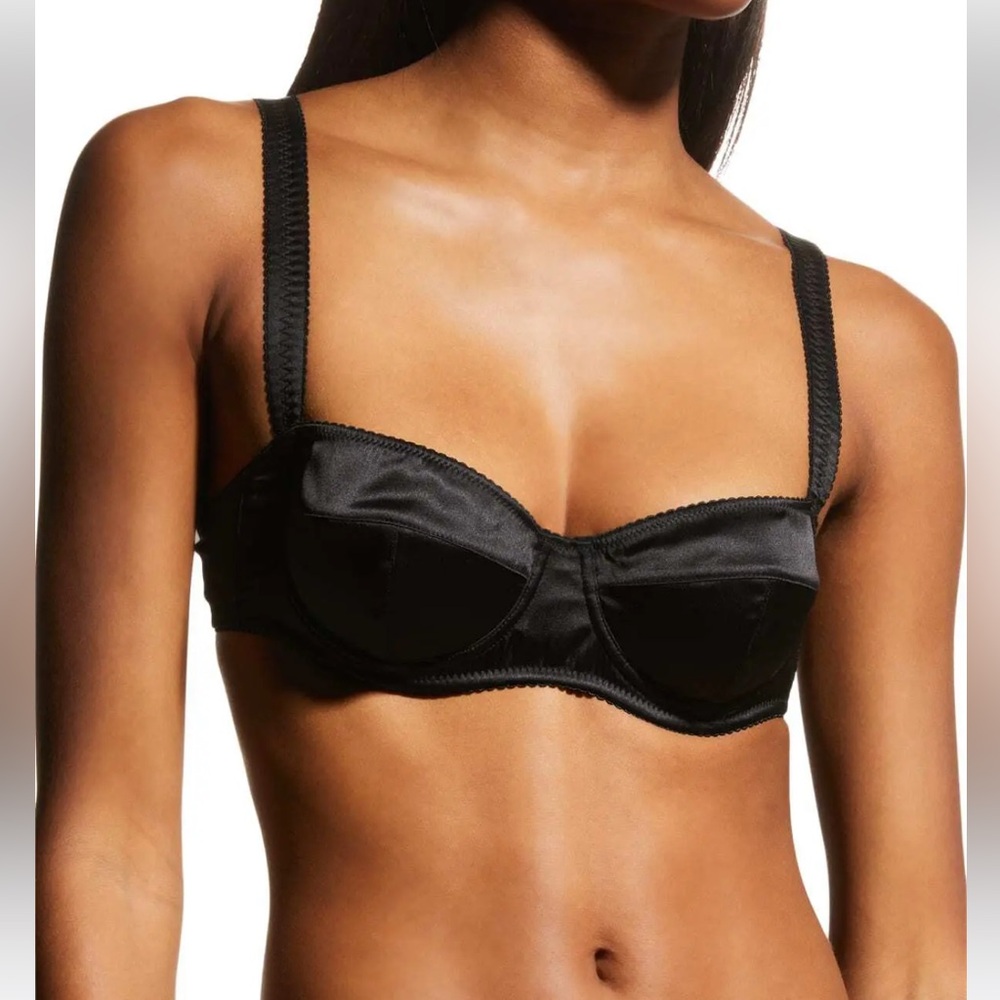 Dolce&Gabbana Stretch satin underwire bra